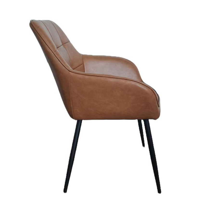 Nolan faux leather chair
