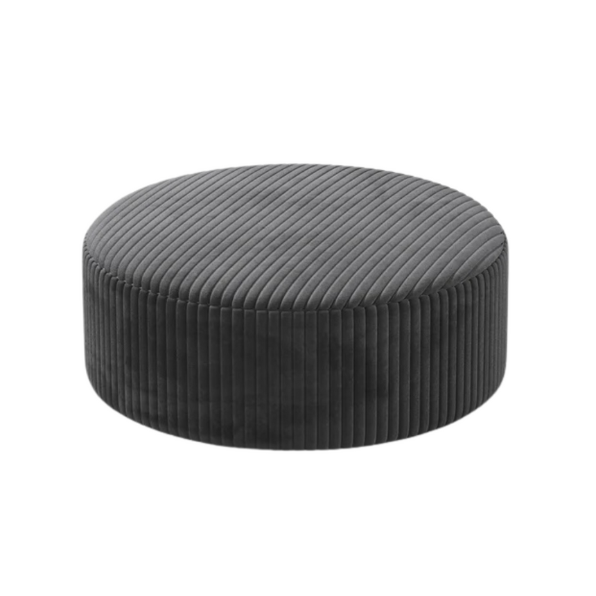 Dia kordbársony puff Ø90