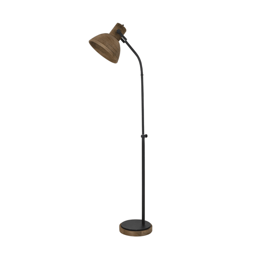 Imbert wooden floor lamp