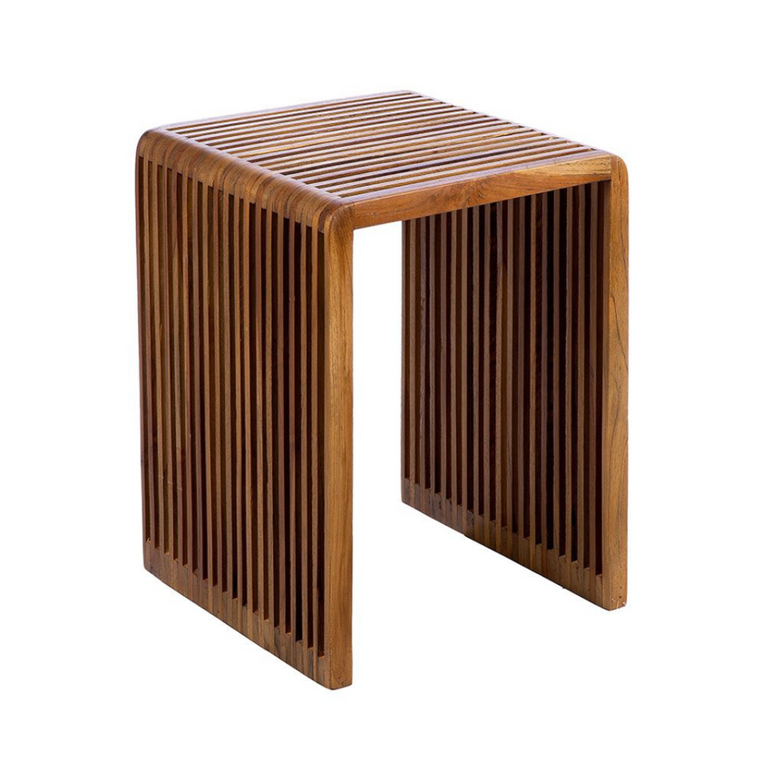 Wood wooden storage table set