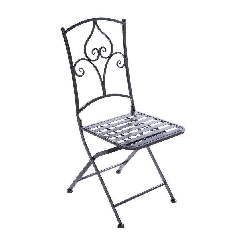 Stripes fém kerti bisztró szett