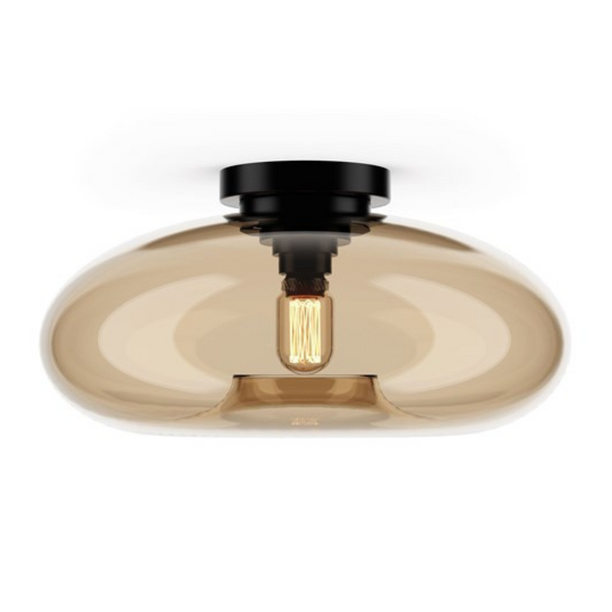 Plafonniere Zepp 40 üveg mennyezeti lámpa