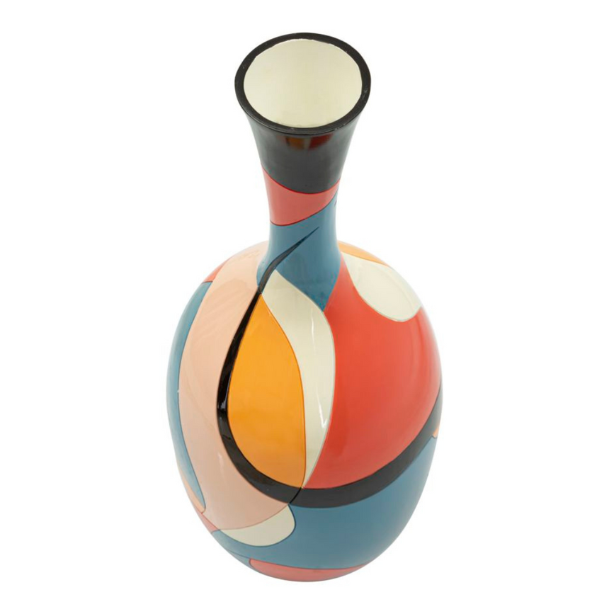 Rubic műgyanta váza Ø25x66