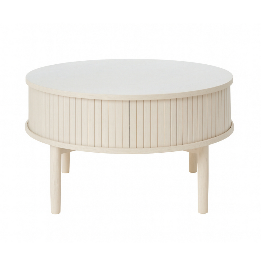 Meta fa dohányzóasztal Ø85