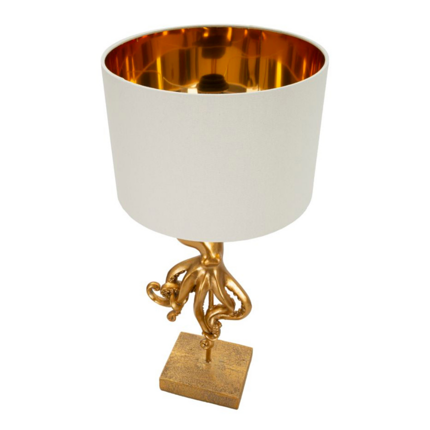 Monkey resin table lamp 34cm