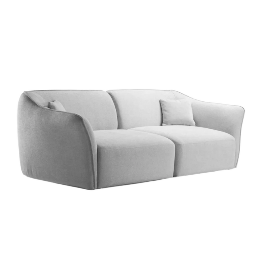Ruby 2-seater velvet sofa