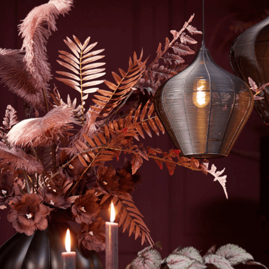 Alvaro metal pendant lamp Ø27