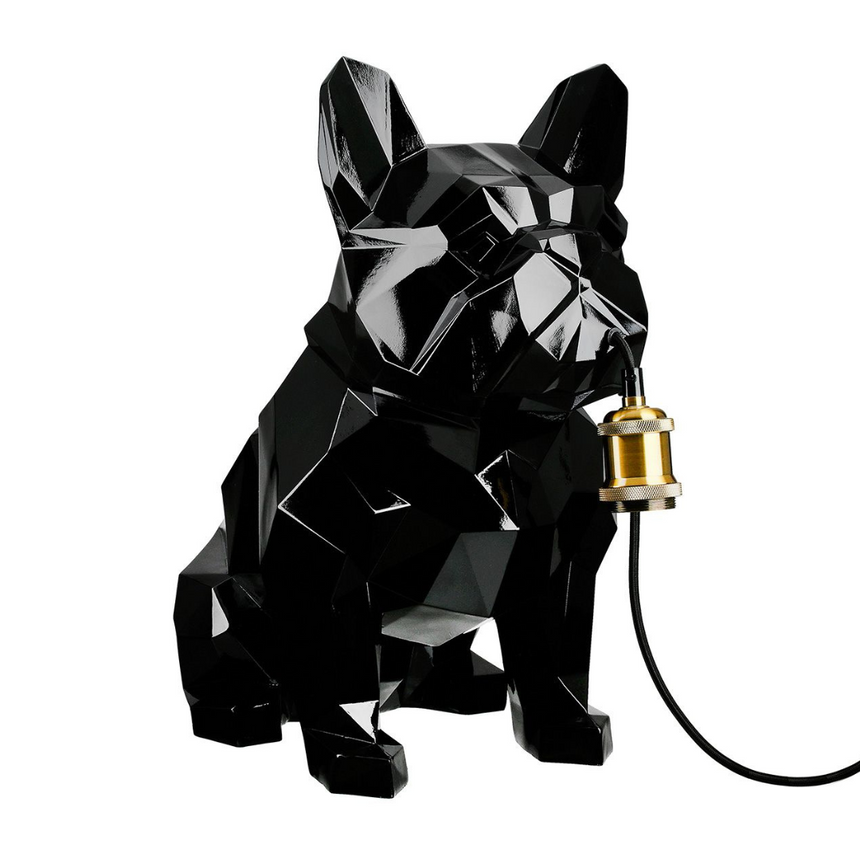 French Bulldog műgyanta asztali lámpa