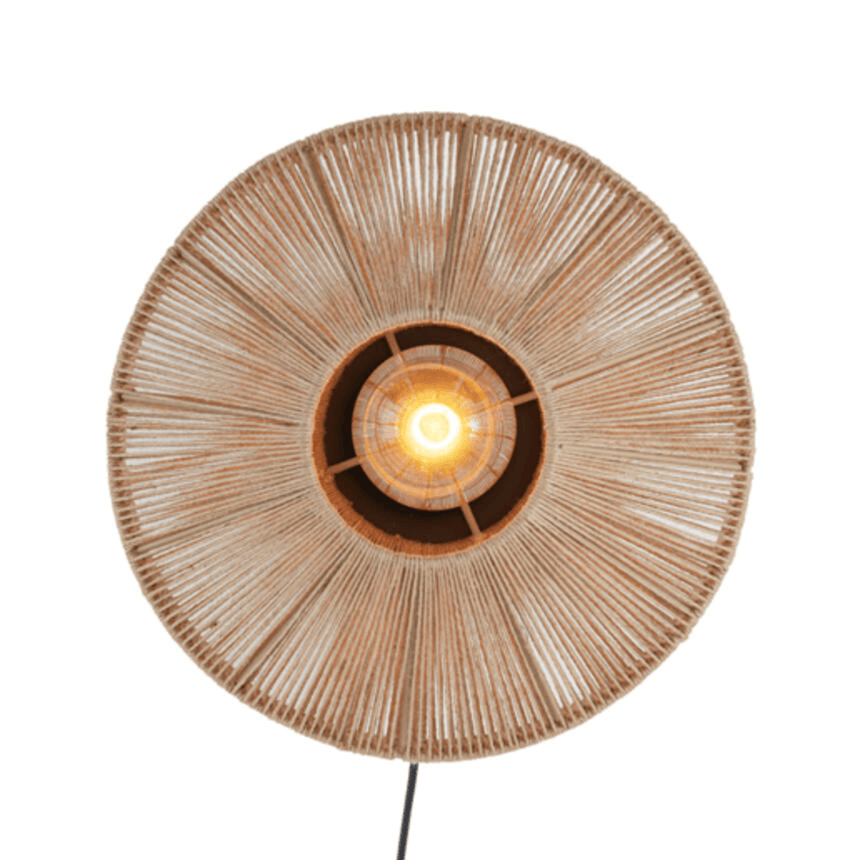 Lyra rope wall lamp