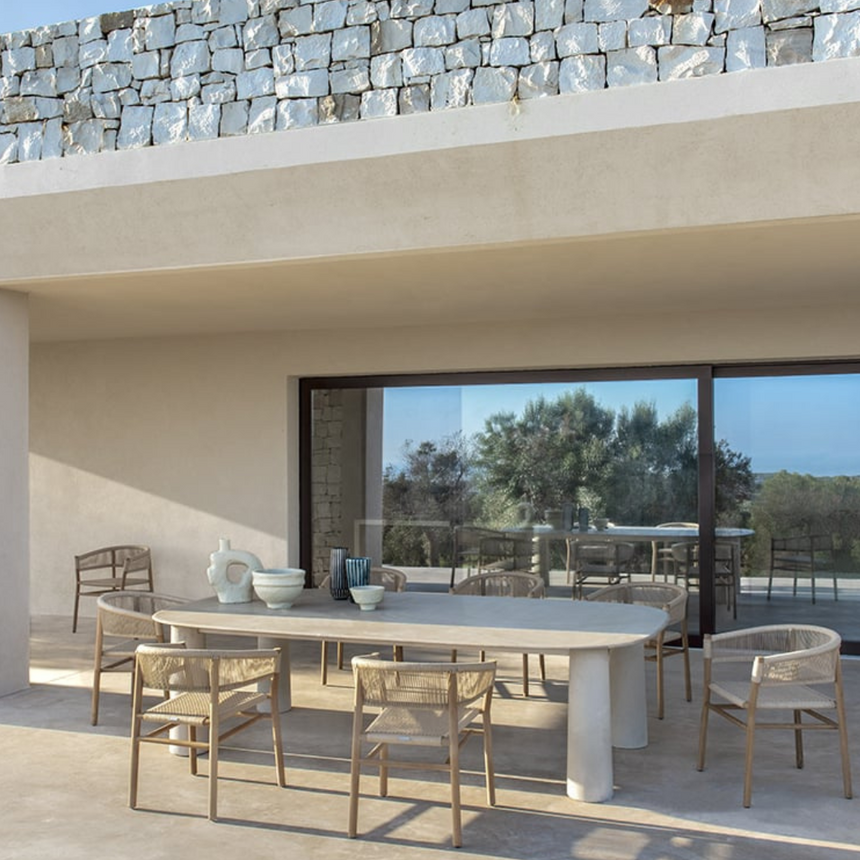 Kilt garden coffee table