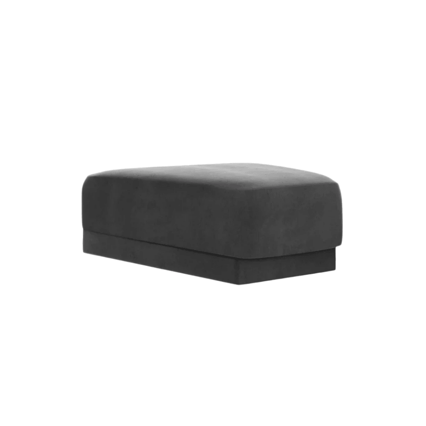Miley velvet pouf 88x79
