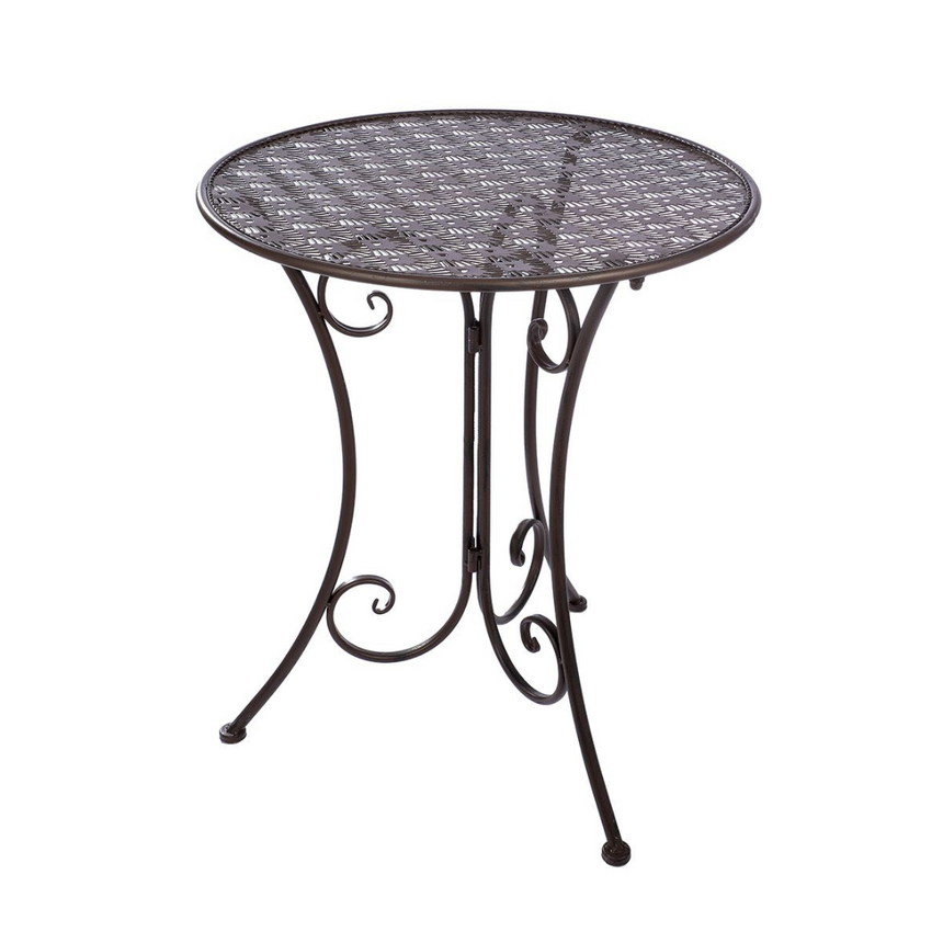 Shell fém kerti bisztró szett