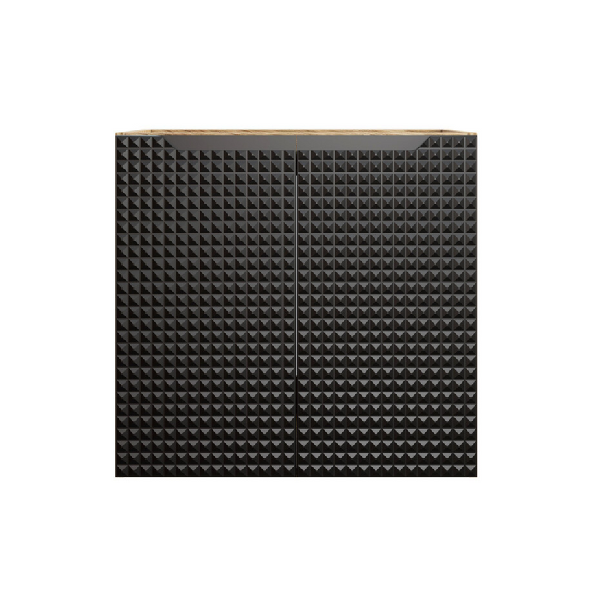 Baggy woven chenille pouf