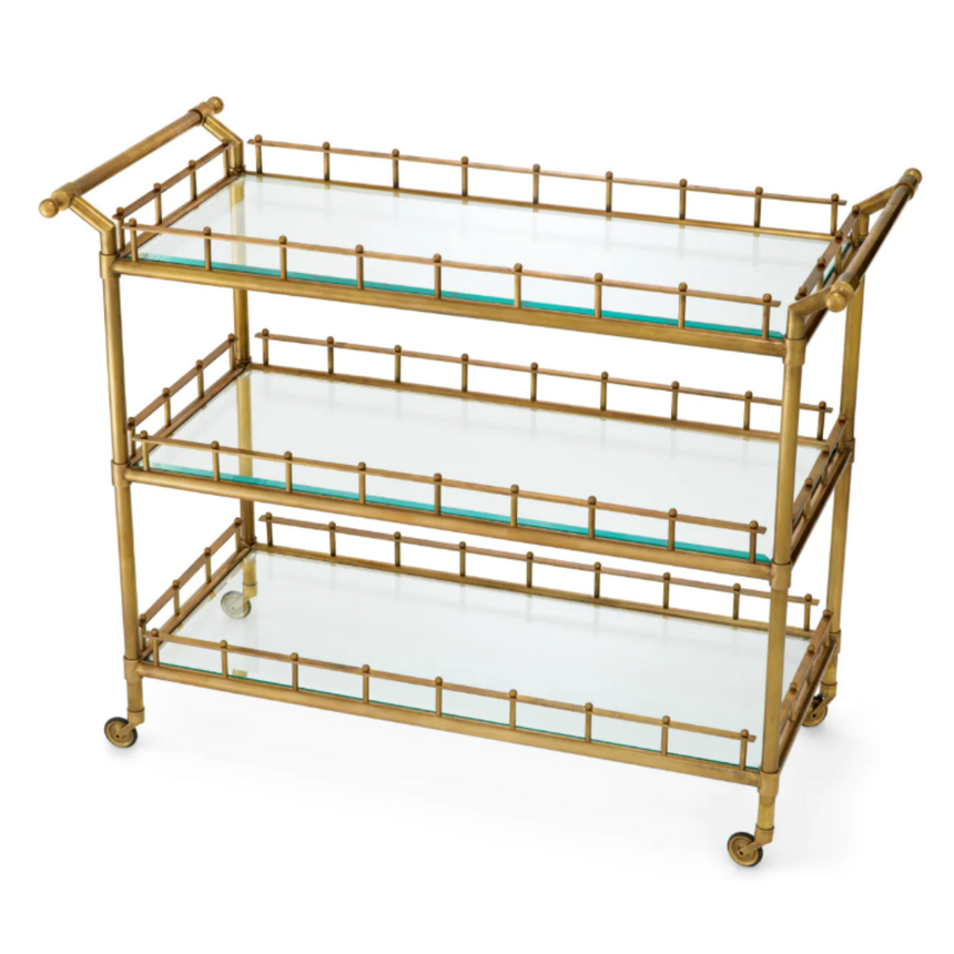 Scarlett üveg zsúrkocsi