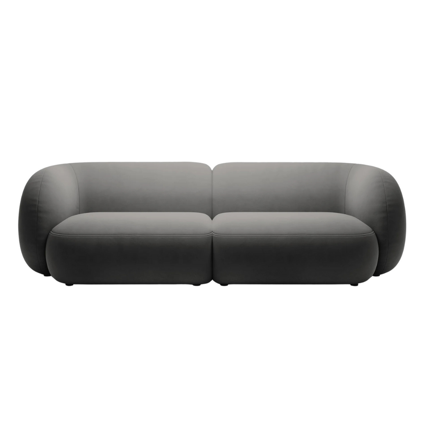 Kate 4 személyes bársony kanapé