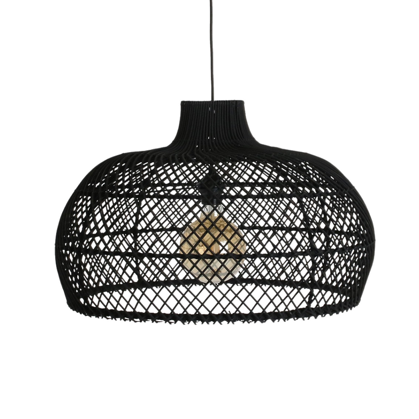 Maze rattan függőlámpa Ø57