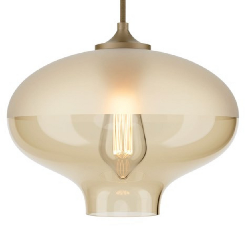 Mezzo Lantern üveg függőlámpa