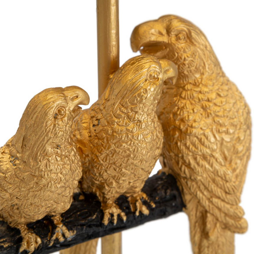 Monkey resin table lamp 34cm