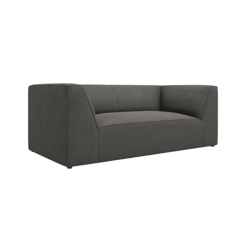 Ruby 2-seater corduroy sofa