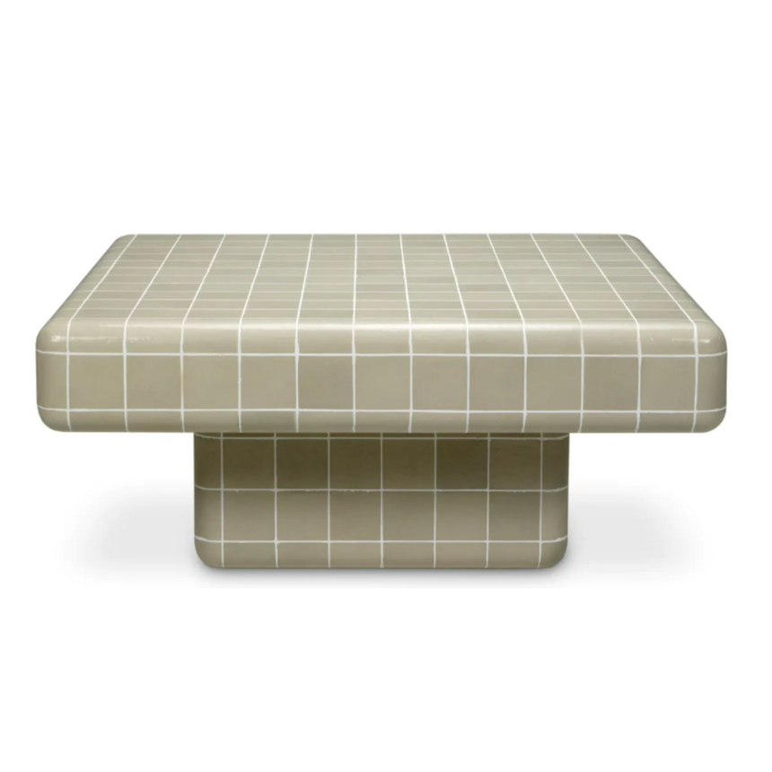 Mateo concrete garden coffee table