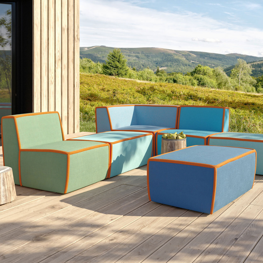 Siesta moduláris kerti kanapé