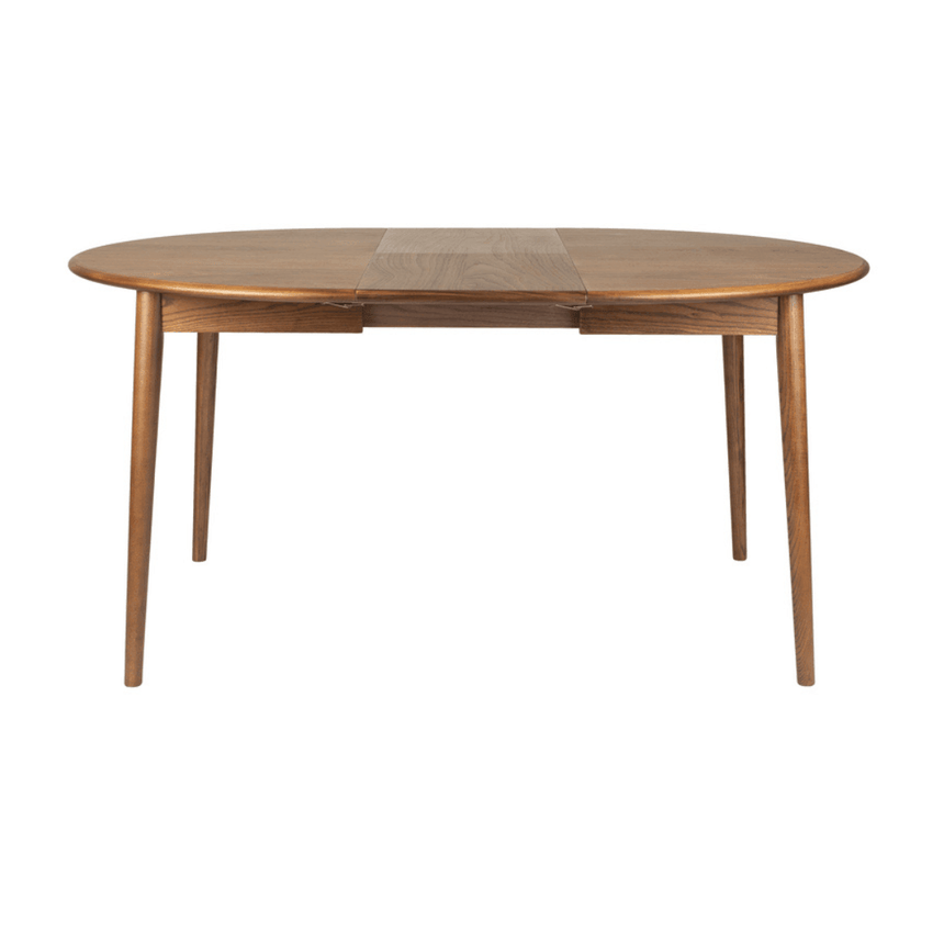 Twist extendable wooden dining table Ø120