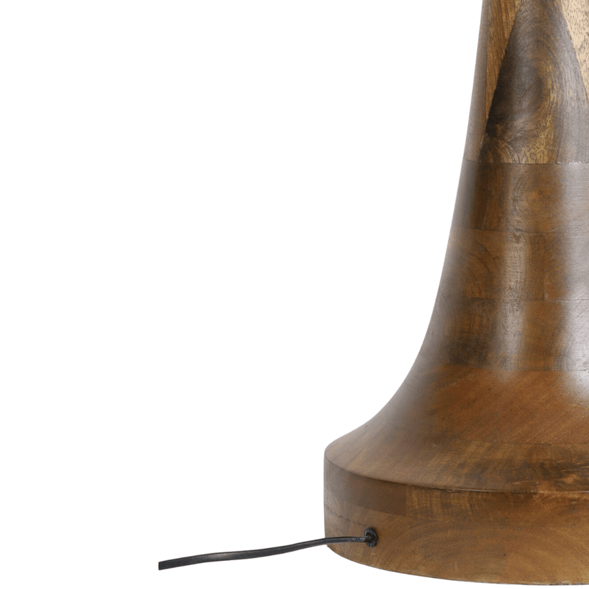 Jovany wooden floor lamp