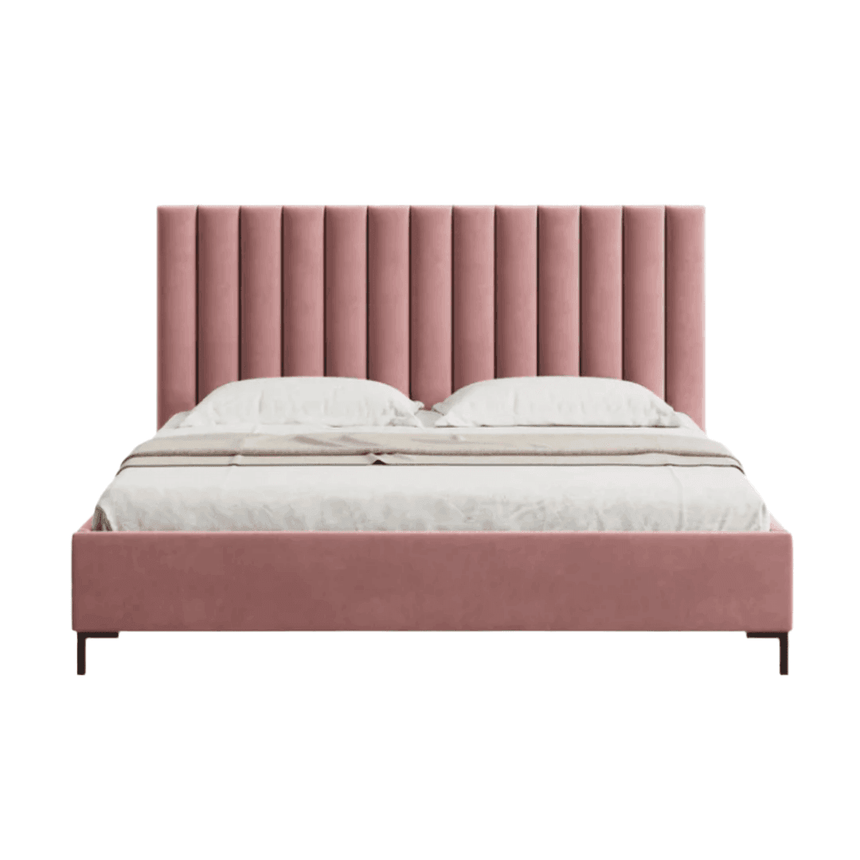 Allison velvet bed frame 160x200