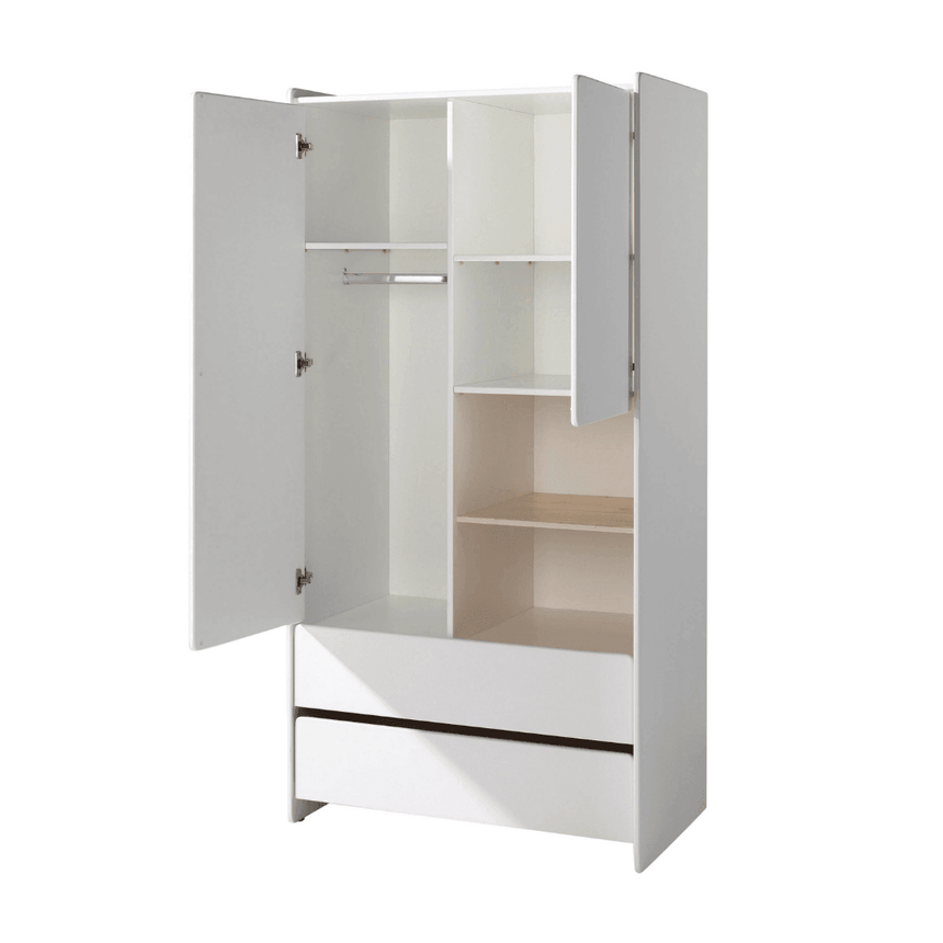 Kiddy 2-door wooden children's wardrobe