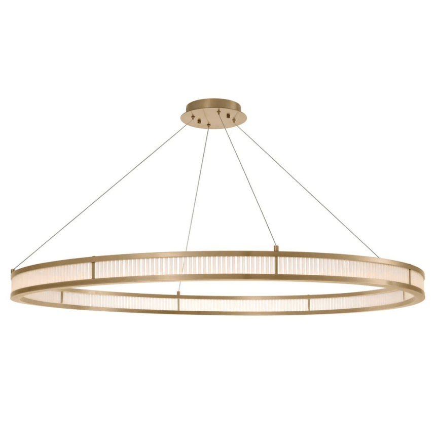 Damien glass chandelier