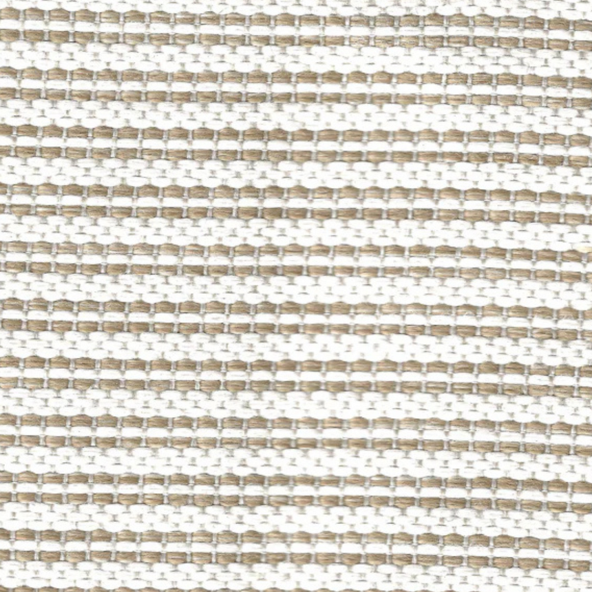 Striped fabric sun lounger Ø180