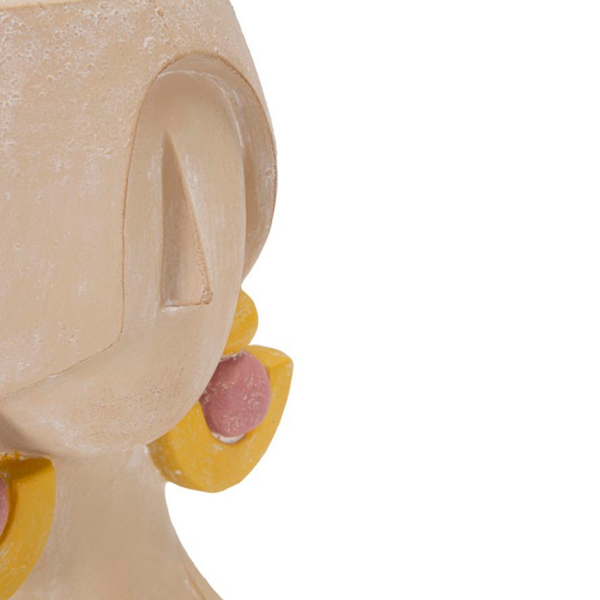 Monkey resin table lamp 34cm