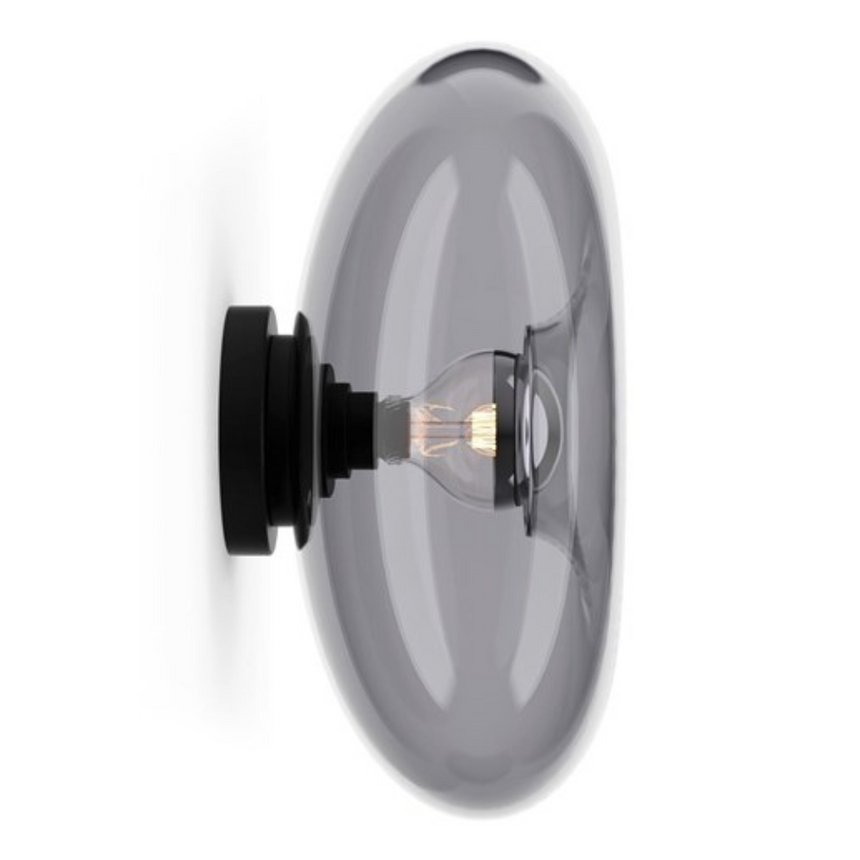 Zepp üveg falilámpa Ø40