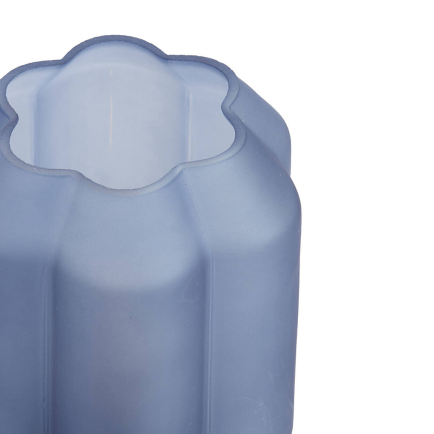 Yvias üveg asztali lámpa matt Ø15