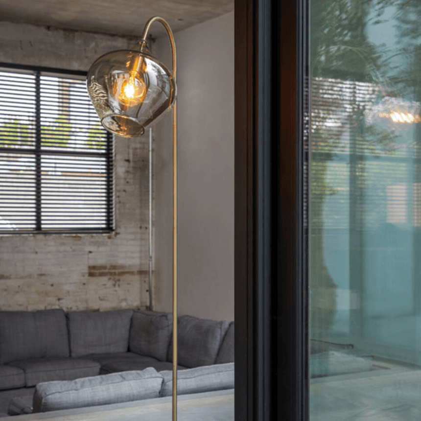 Rakel metal floor lamp