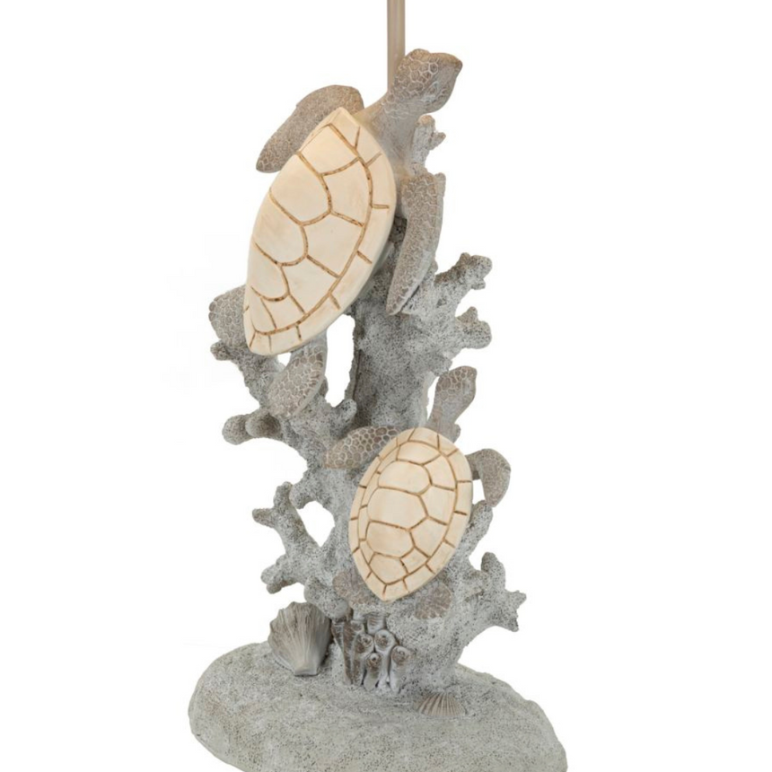 Tartarughe műgyanta asztali lámpa