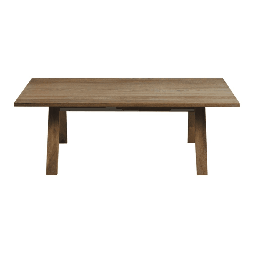 A-line wooden coffee table