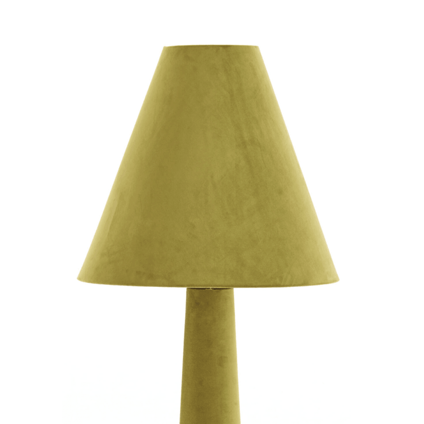 Devia velvet floor lamp