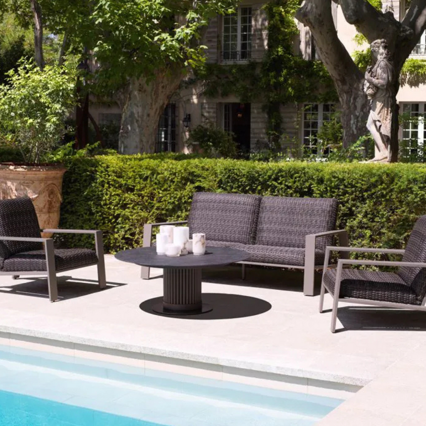 Belle Vue fabric garden armchair