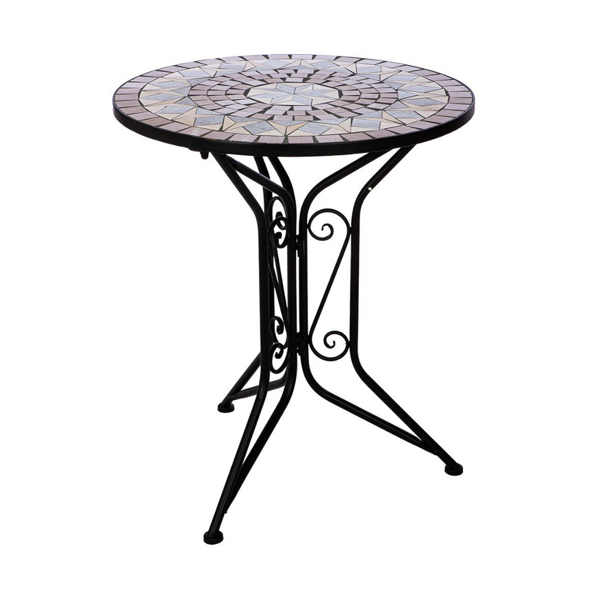 Mosaic fém kerti bisztró szett