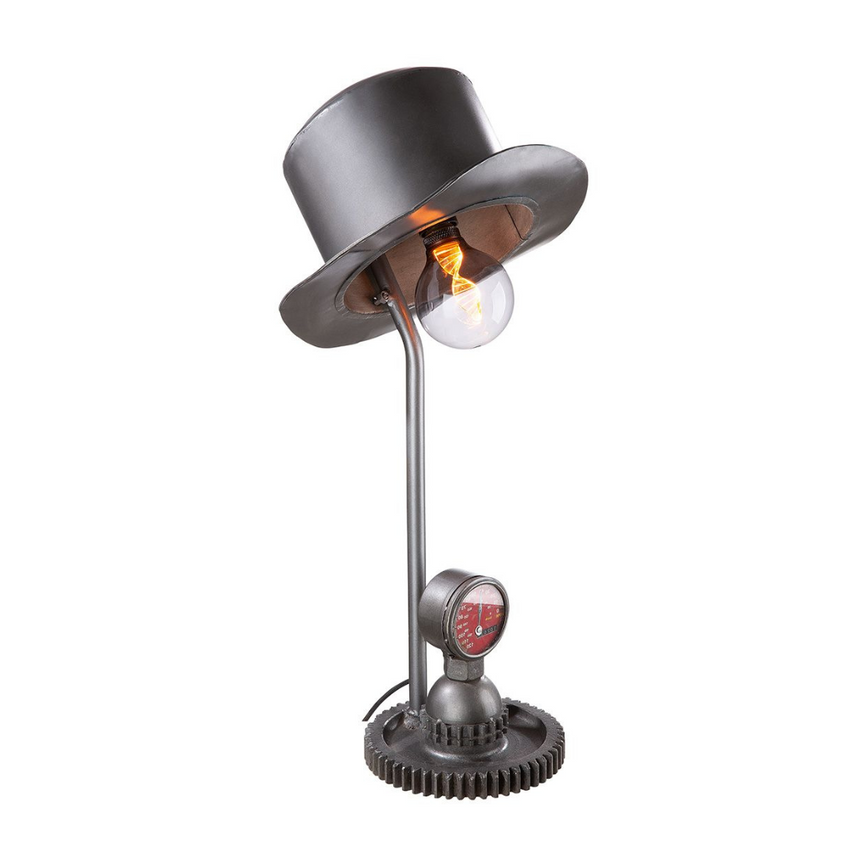 Hat fém asztali lámpa