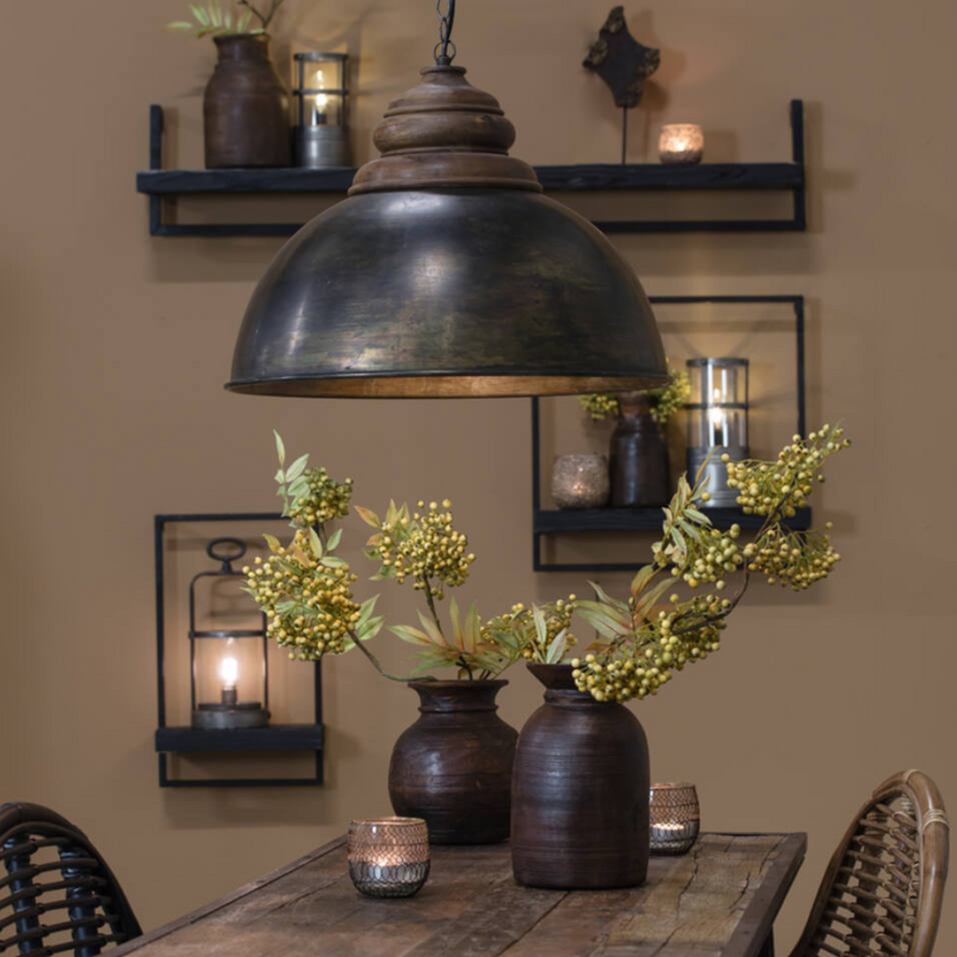 Leia fém függőlámpa