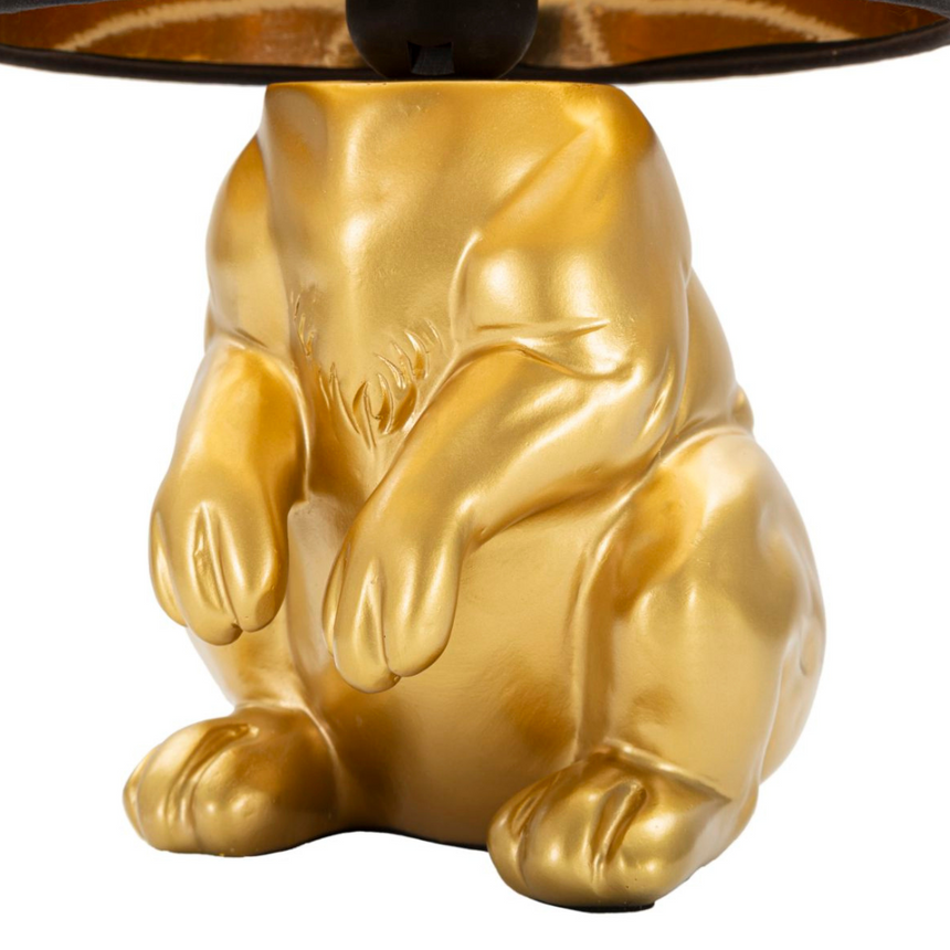 Coniglio műgyanta asztali lámpa