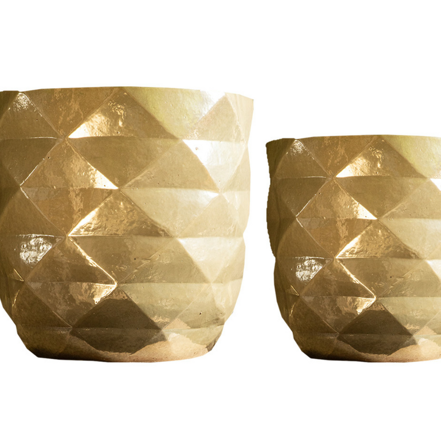 Lotte kerámia virágtartó szettben 4db