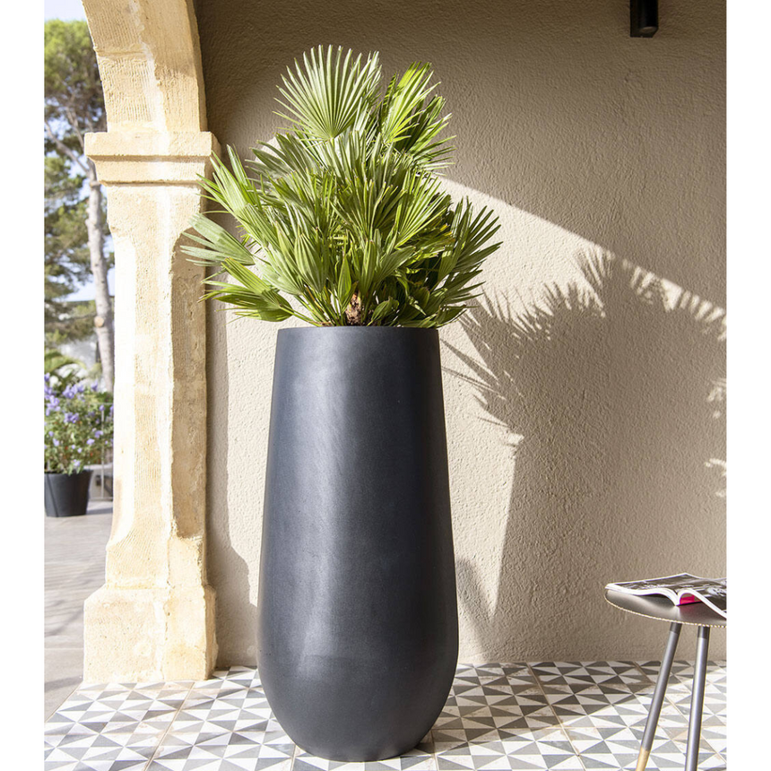 Nax stone flower pot Ø35