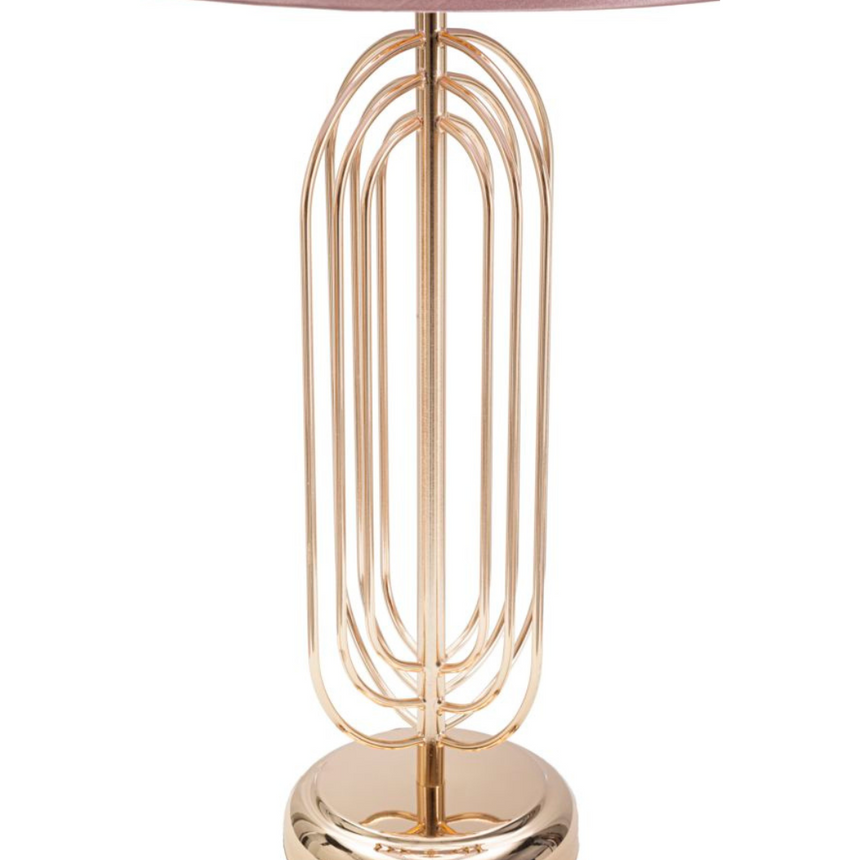 Krista fém asztali lámpa