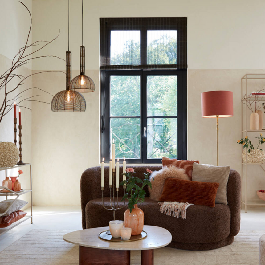 Tartu fém függőlámpa Ø28