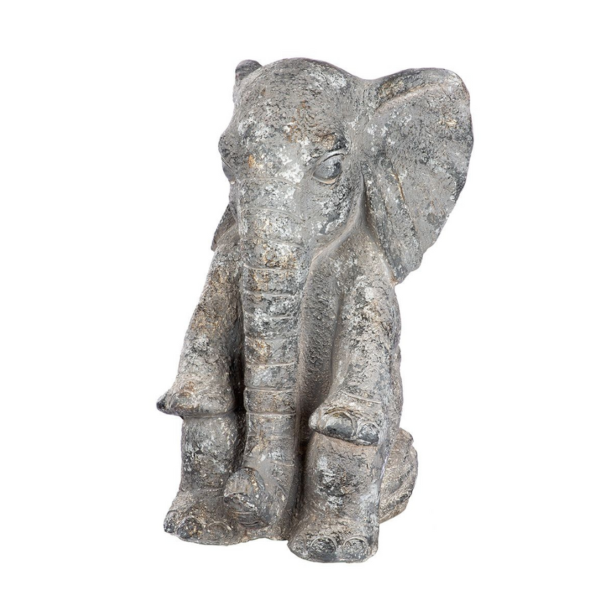 Elephant műkő kerti szobor szett