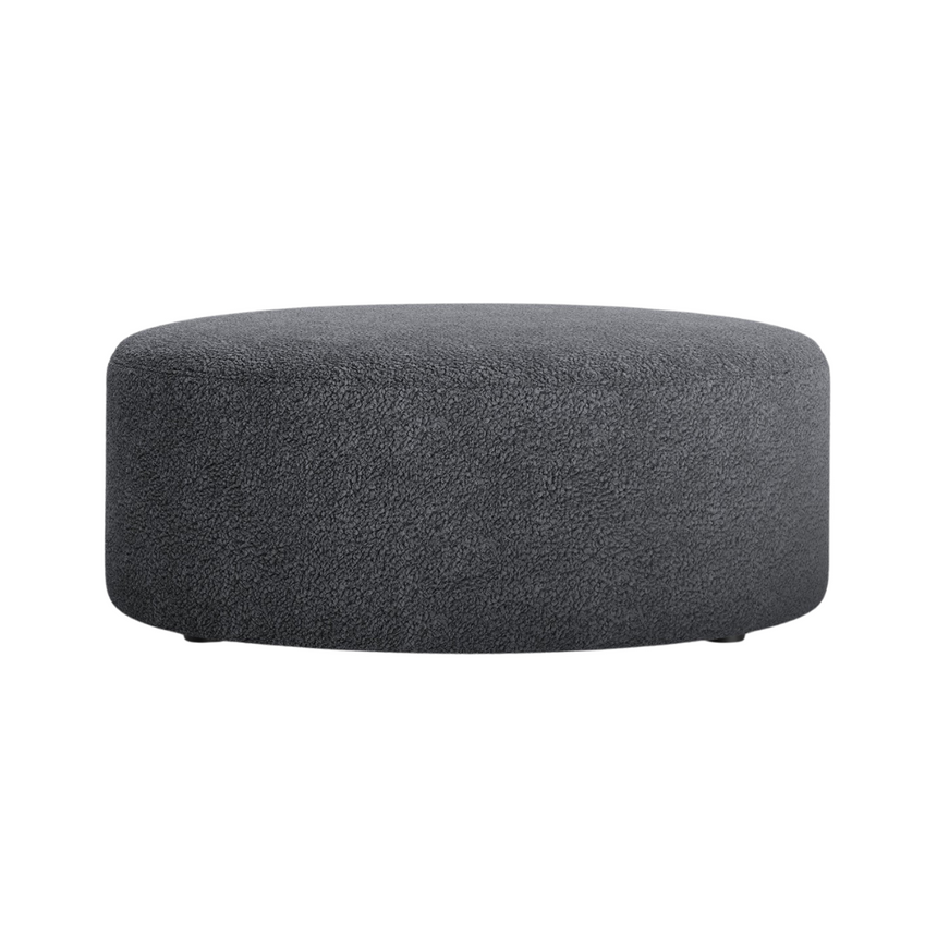 Dia Rolf buklé puff Ø90