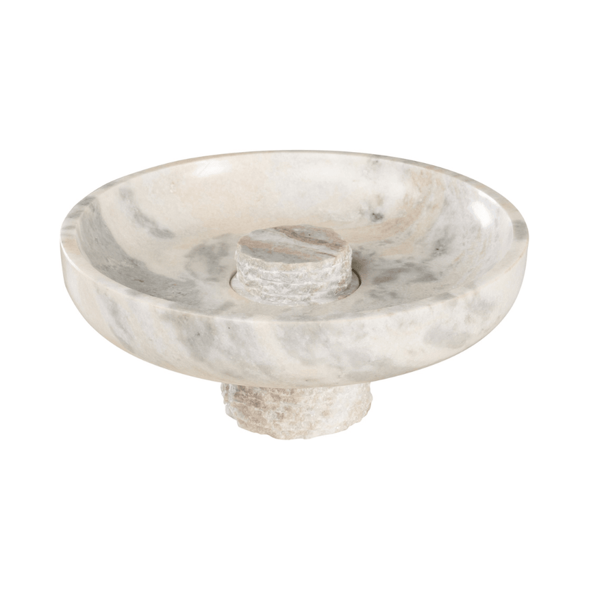Chisel marble bowl
